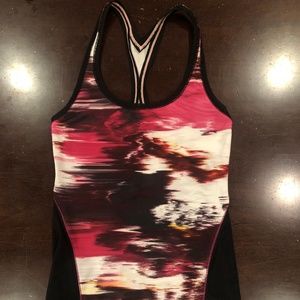 Lululemon sheer back workout top